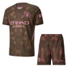 Maillot de Gardien Manchester City Domicile 2024-25 Pour Enfant